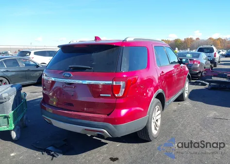 2016 Ford Explorer Xlt z USA, uszkodzony, nr VIN 1FM5K7DH2GGD25626